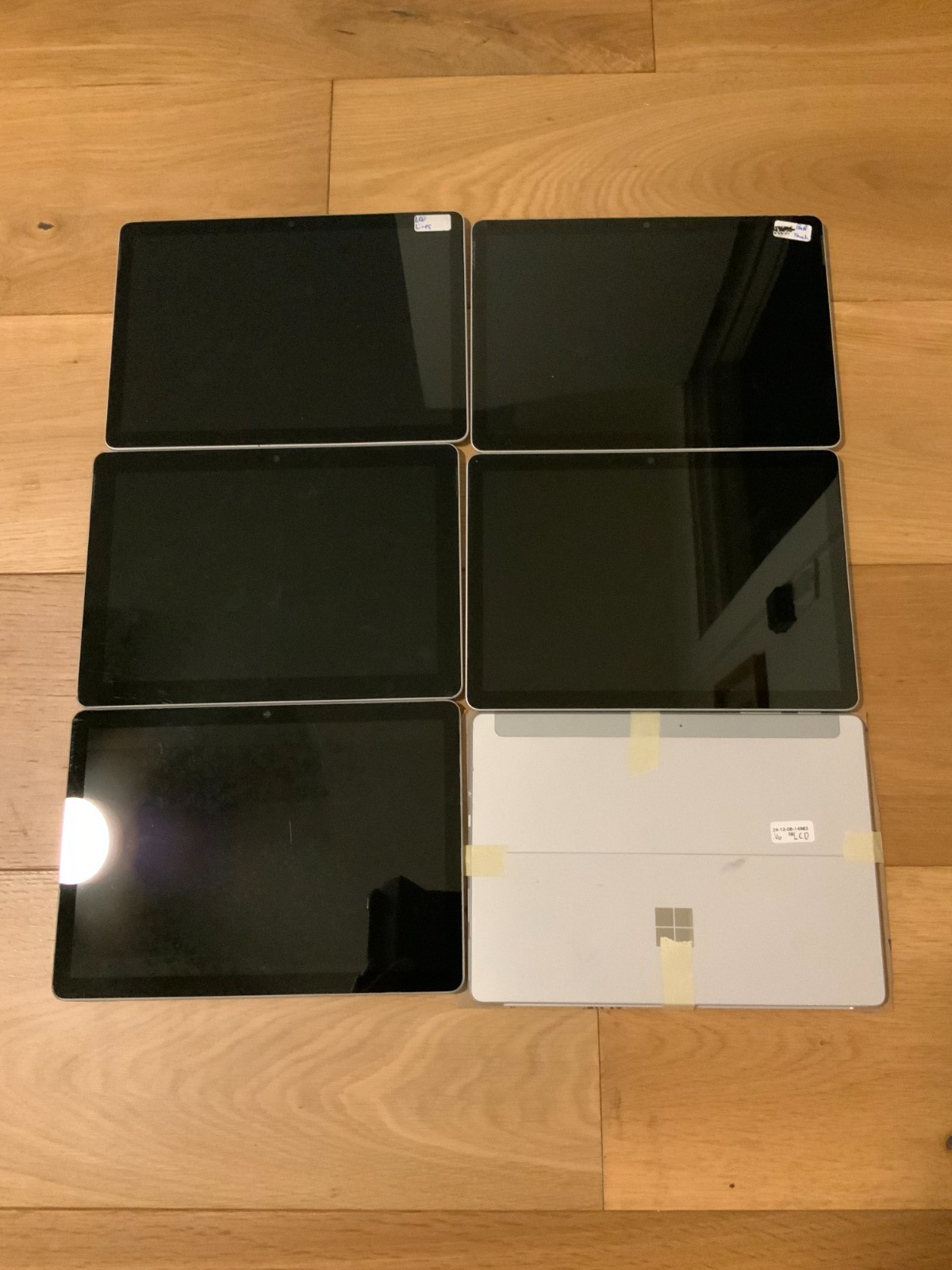 Lot of 6x Defective Microsoft Surface Go 2 10.5" Intel Pentium 64GB/4GB or 128GB