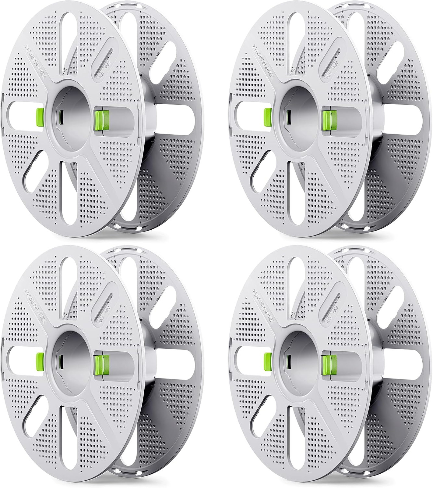 Reusable Quick Swap Spool for Filament Bambu Lab Compatible 4 Pieces