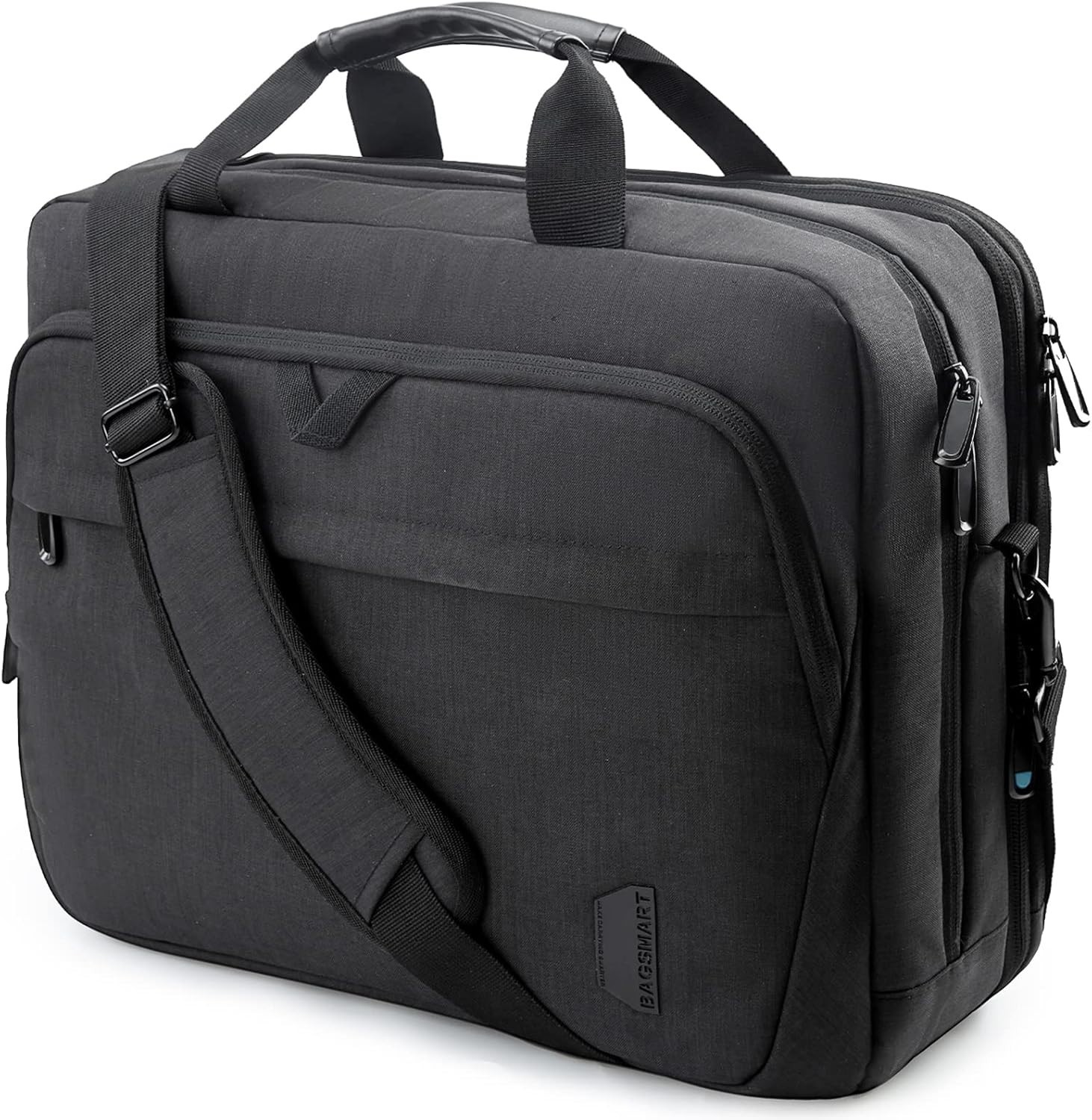 BAGSMART 17.3 Inch Laptop Bag, Expandable Computer Bag Laptop Briefcase Men W...