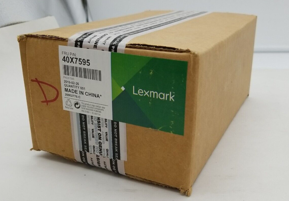 Lexmark 40X7595 Fuser Drive Motor Belt Fuser