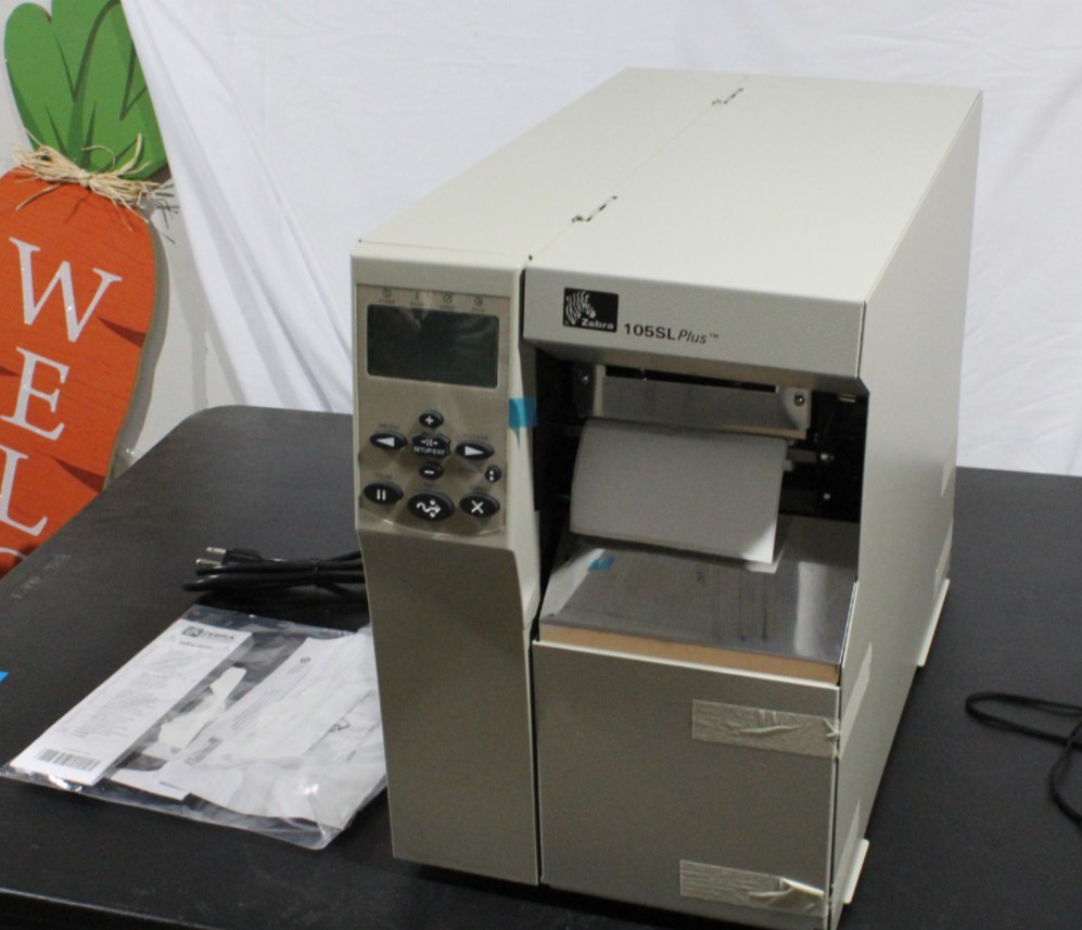 Zebra 105SLPlus Thermal Transfer Label Printer 102-8KP-00000 #New