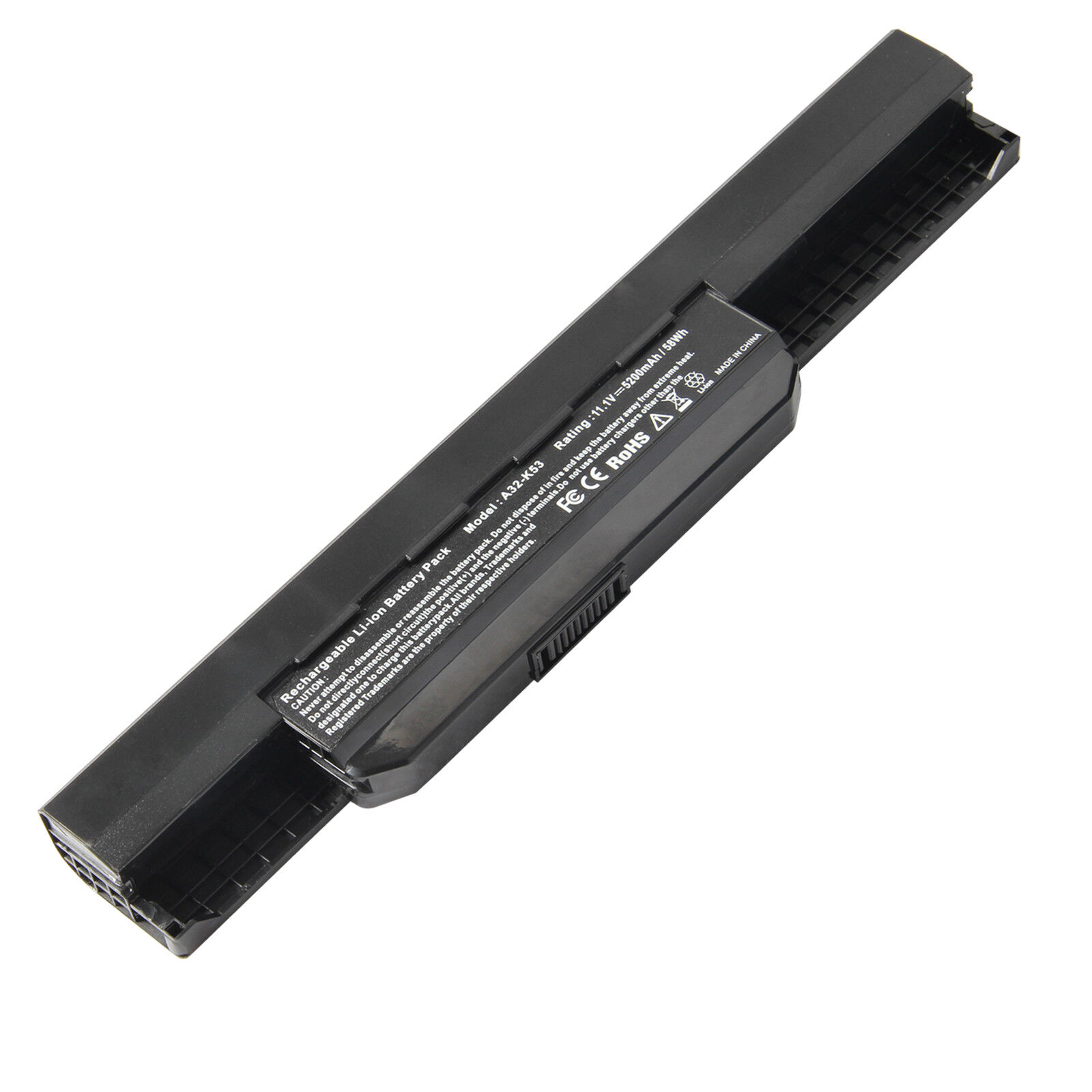  Battery + Charger for Asus A32-K53 A41-K53 for ASUS K53 K53E X54C X53S