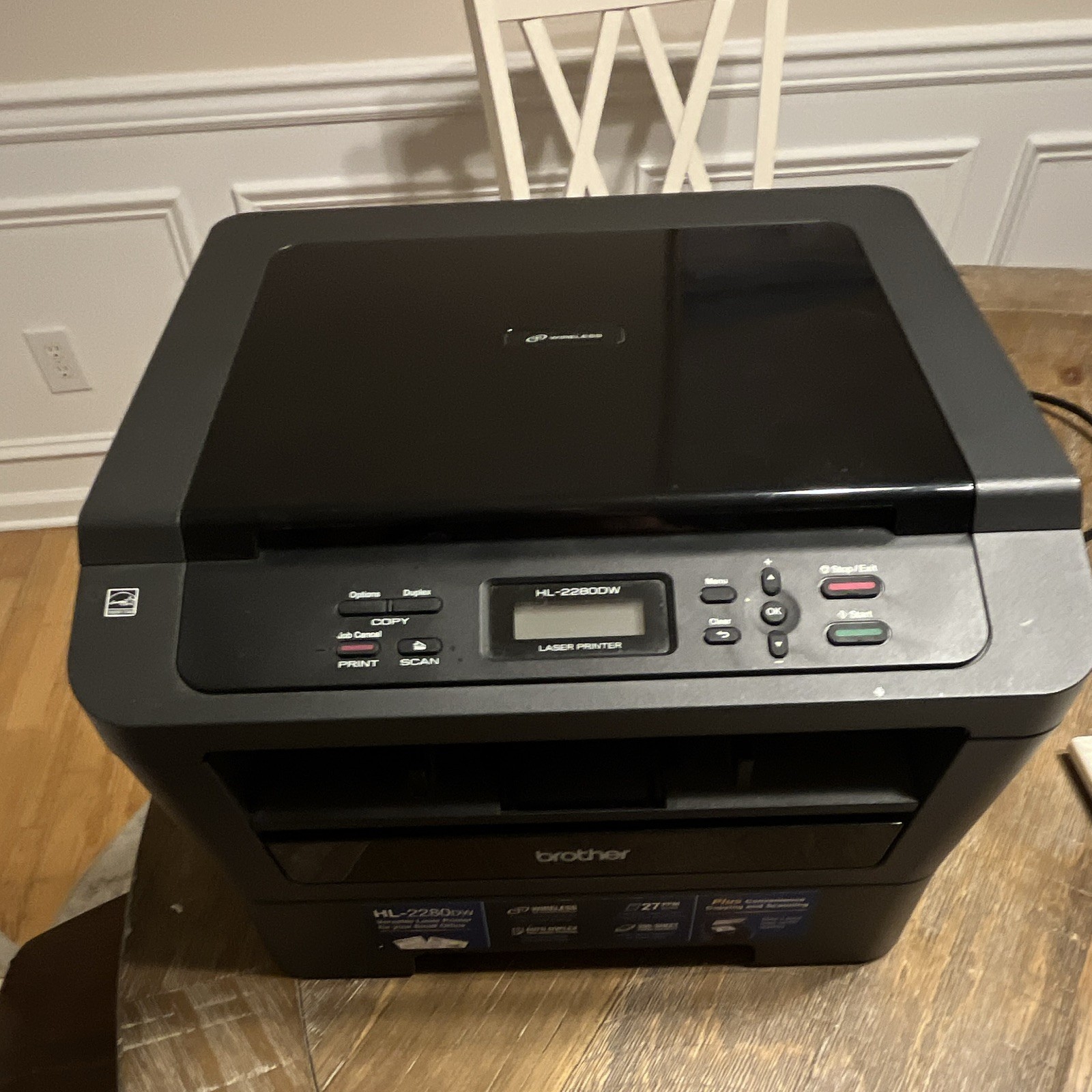 Brother HL-2280DW Wireless Duplex Laser B&W All-In-One Printer