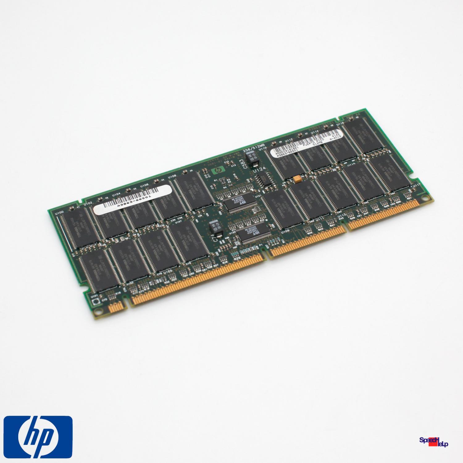 512MB SDRAM HP P/N: A3863-66501 SERVER RAM VISUALIZE C3750 WORKSTATION B C J 100