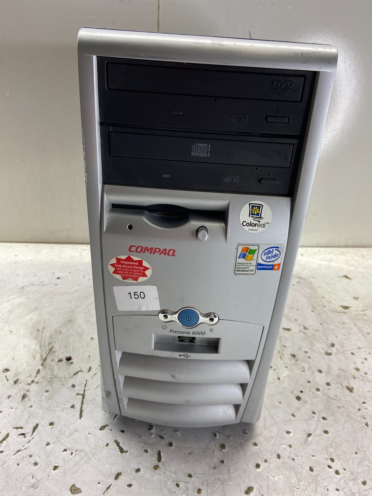 Compaq Presario 6027US Intel Pentium 4 2GHz 1GB NO HDD