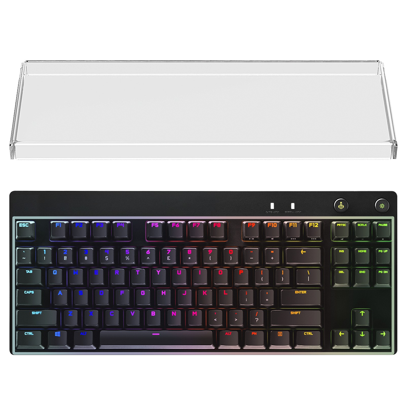 Geekria Tenkeyless TKL Keyboard Cover for 80% Compact 87 Key Keyboard