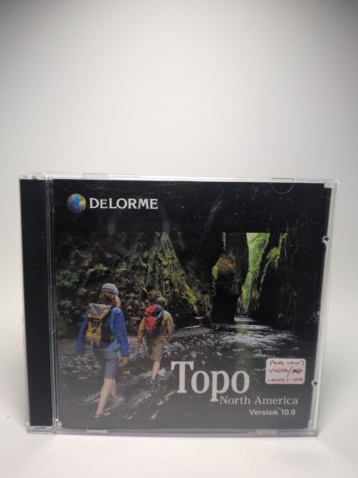 Delorme Topo North America 10.0 GPS Mapping Software 2-Disc DVD ROM B724