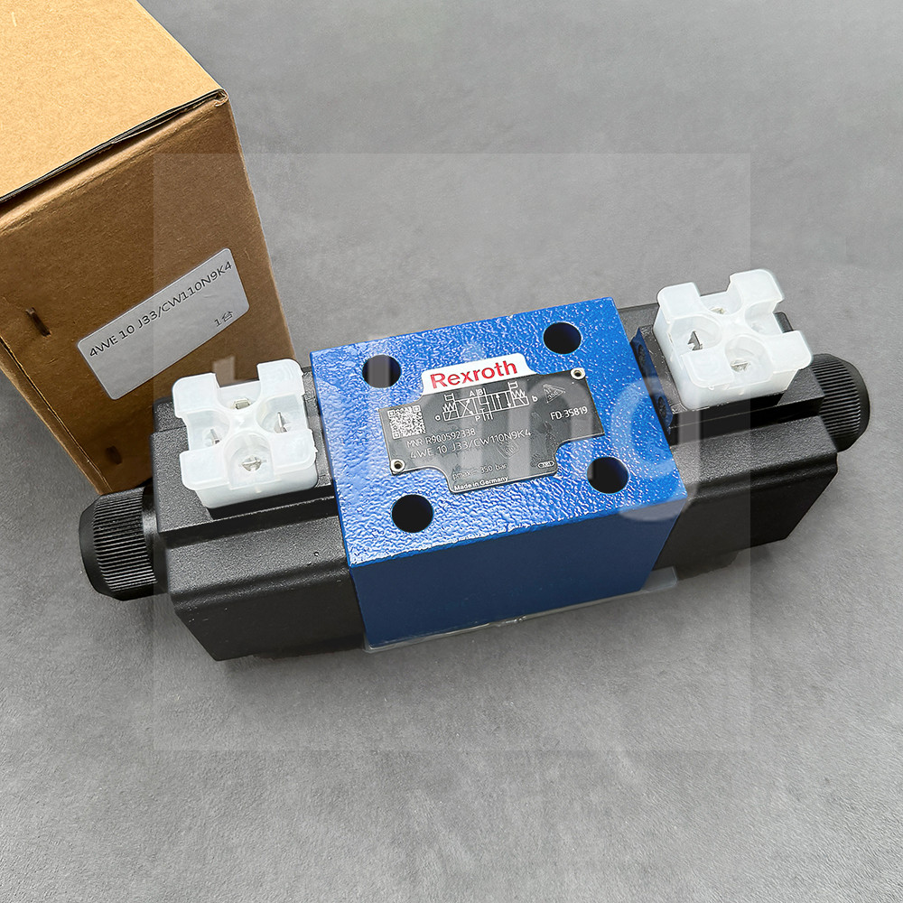 Brand New 4WE10J33/CW110N9K4 R900592338 for Rexroth Directional Solenoid Valve
