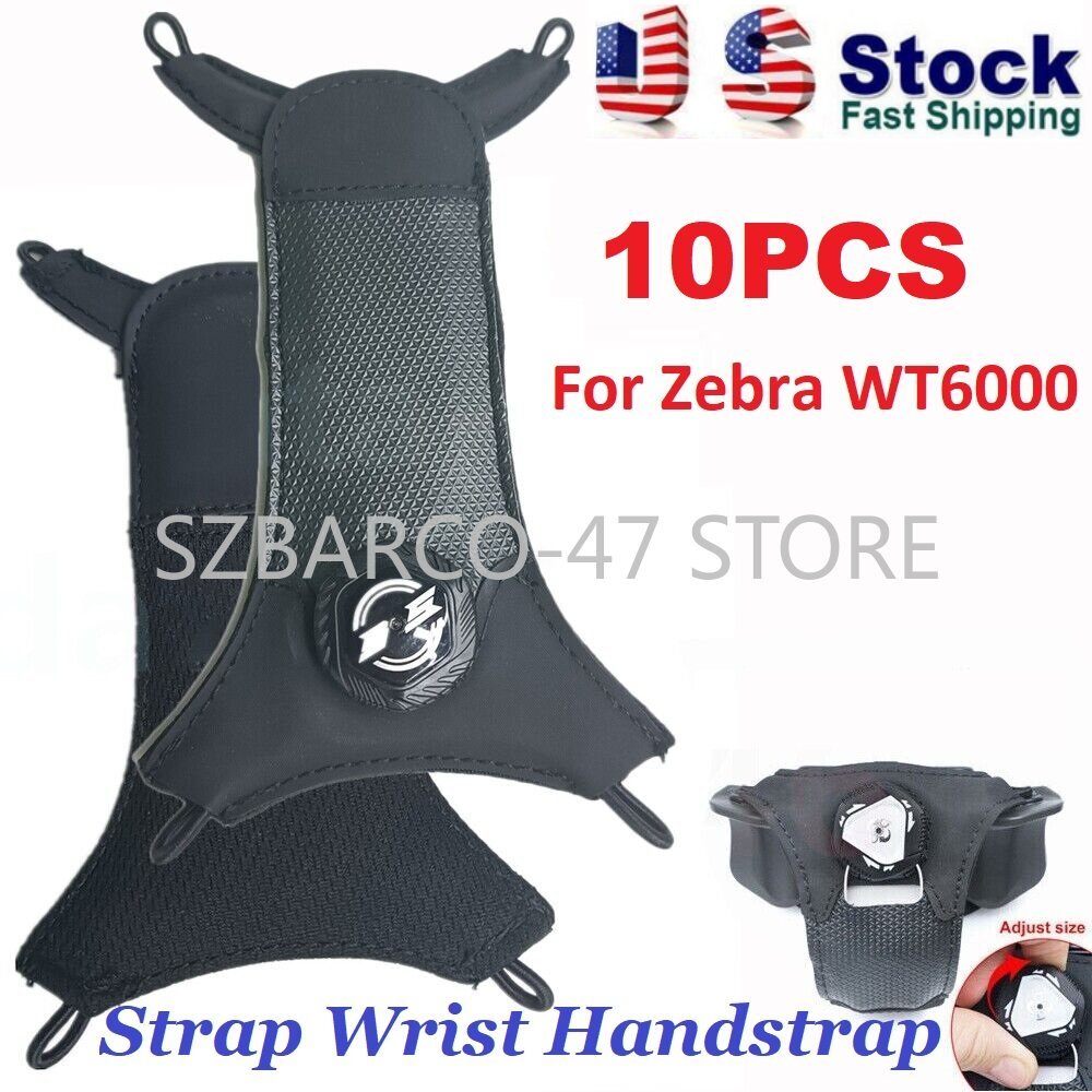 US 10PCS Wrist Strap Handstrap Mount for Zebra WT6000 SG-NGWT-WSTPST-01 STOCK