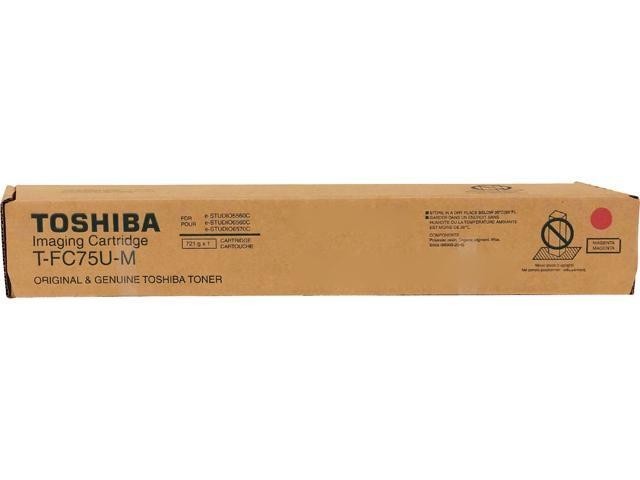 New Original Toshiba T-FC75U-M Magenta Toner Cartridge We Ship Fast
