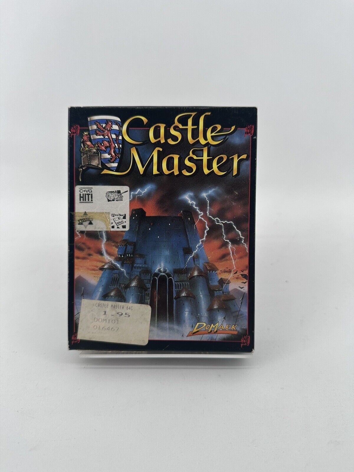 Vintage Commodore 64 Cassette c64 128 Castle Master 1990 Computer Game Box Set