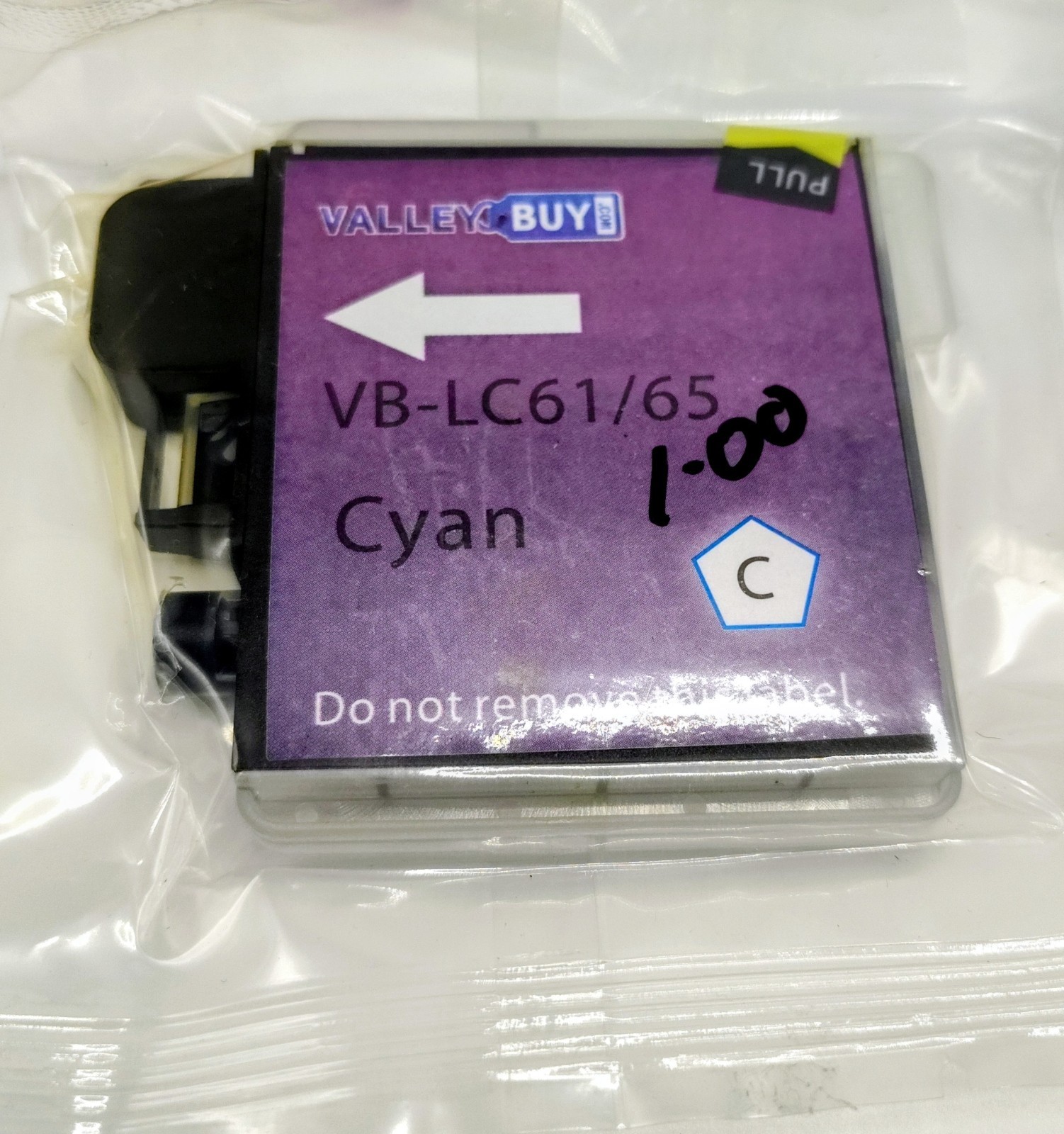 Compatible Cyan Ink Cartridge for Brother LC61 LC65 New