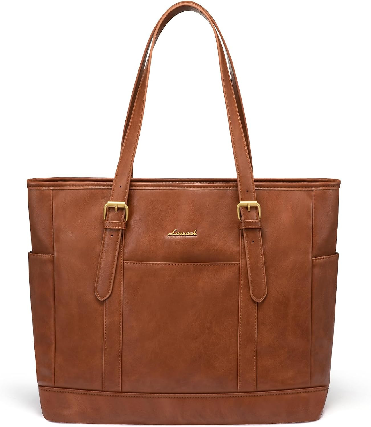 Laptop Work Tote Bag for Women,Teacher Computer Briefcase Business Shoulder Bag
