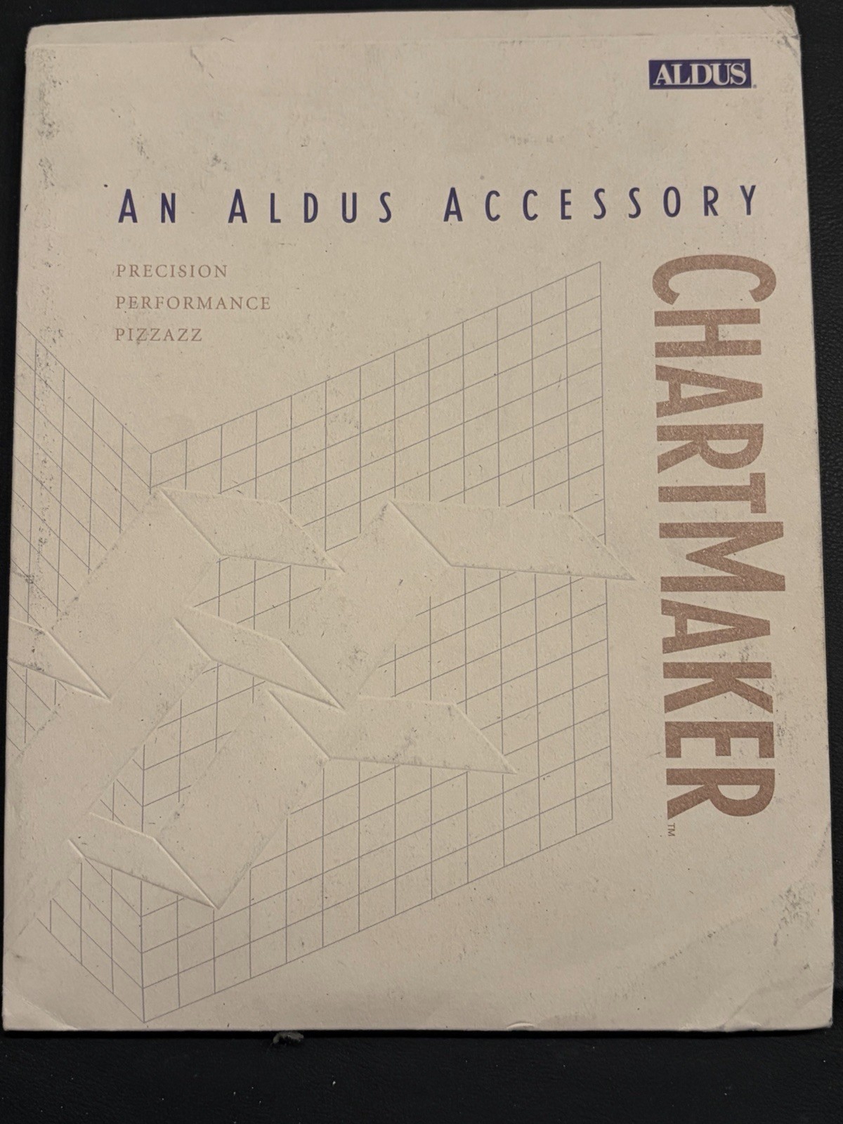 Vintage Aldus ChartMaker Software Original Unopened Mailing Package RARE