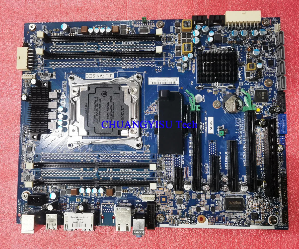 New HP Z640 Workstation Server motherboard,C612,761512-001 761512-601,710325-001
