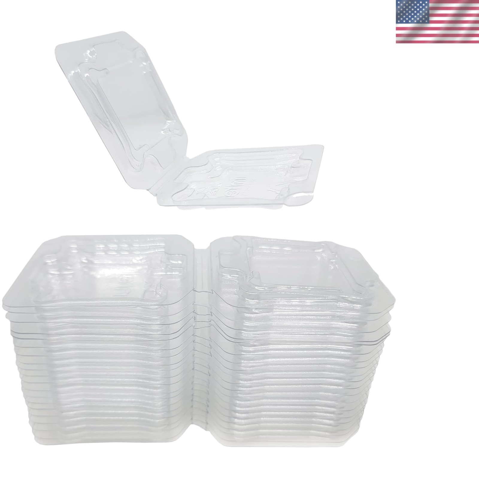 20 PCS Computer CPU Case Tray Packaging Clamshell for Intel i3 i5 i7 i9 CPU P...