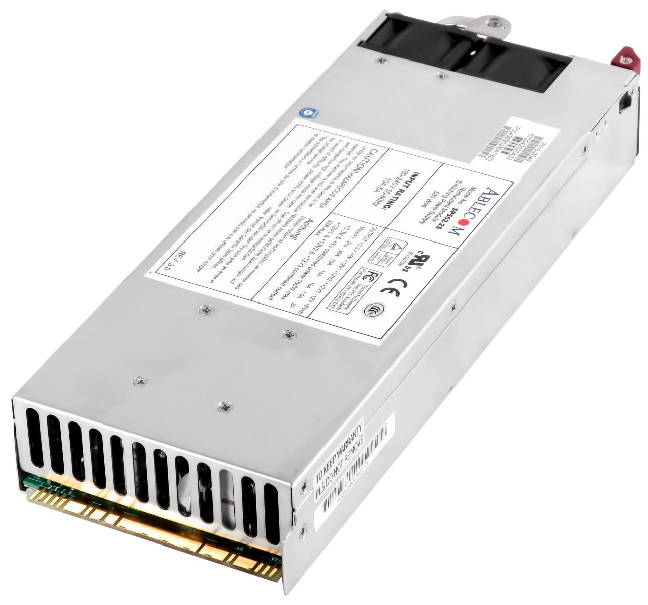 SERVER POWER SUPPLIES ABLECOM SP502-2S PWS-0049 500WATT 1U HOT SWAP - SG