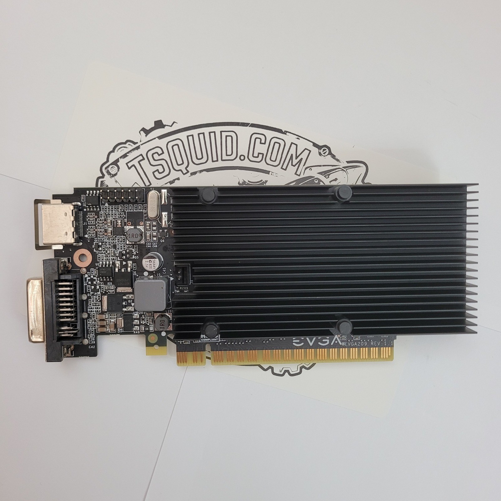 EVGA GeForce 210 Graphics Card 1GB DDR3 Passive Silent HDMI DVI 01G-P3-1313-KR