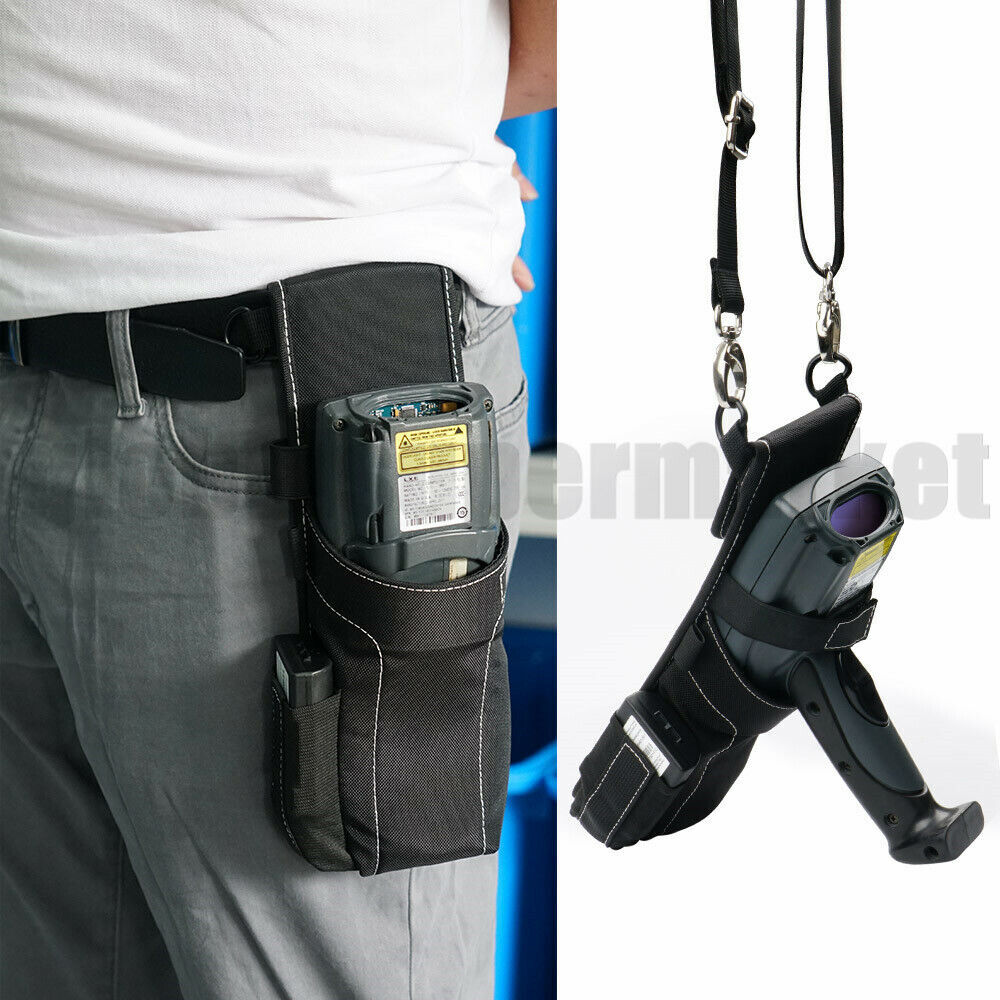 Universal Belt Shoulder Holster Storage Bag For Zebra Honeywell Intermec Scanner