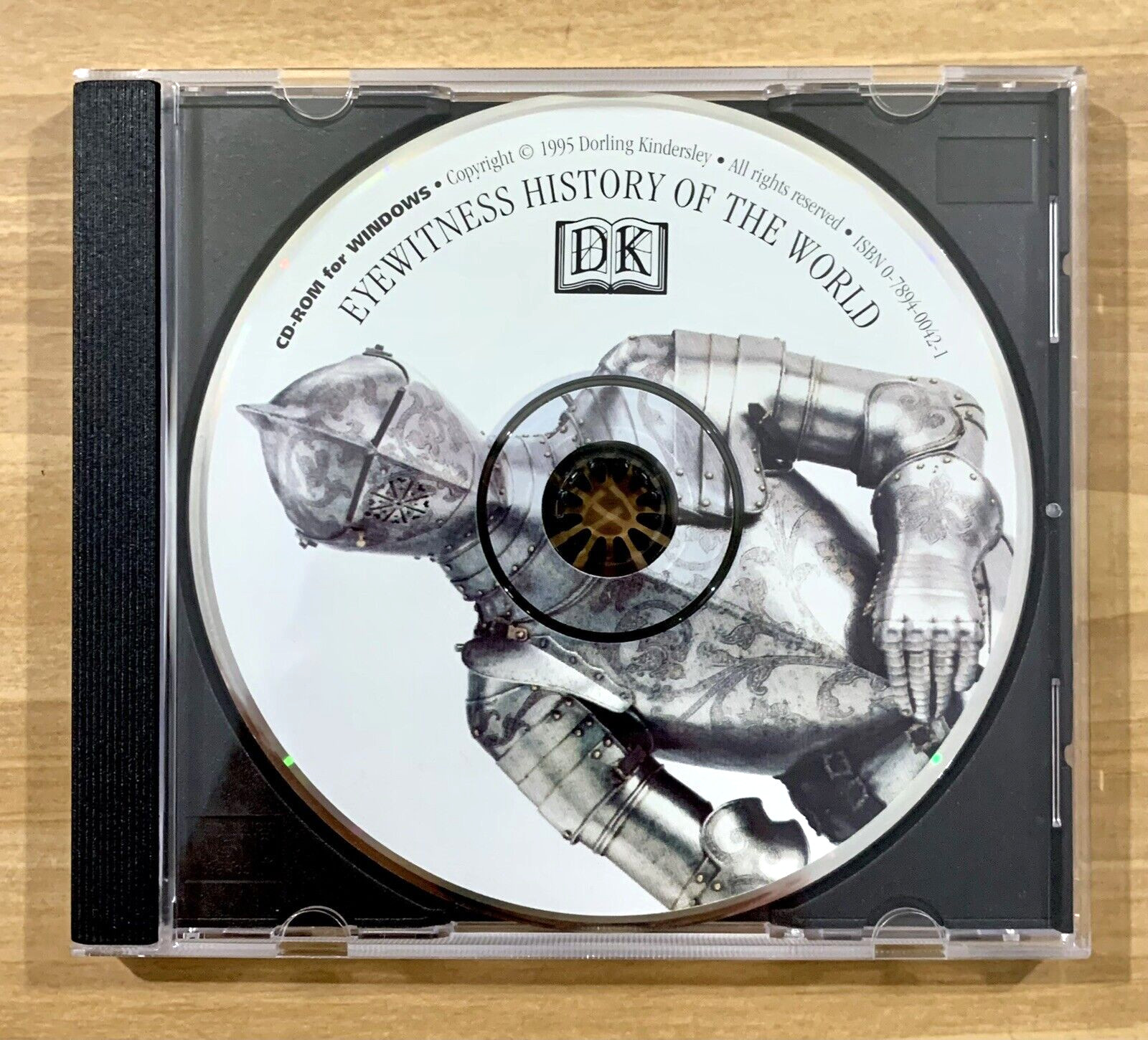 CD-ROM ~ Eyewitness History Of The World ~ DK ~ E ~ 1995 ~ L⚪️⚪️K
