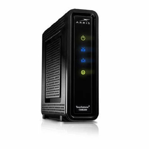 Arris Touchstone CM8200A DOCSIS 3.1 Ultra Fast Cable Modem 32X8 Gigabit Black