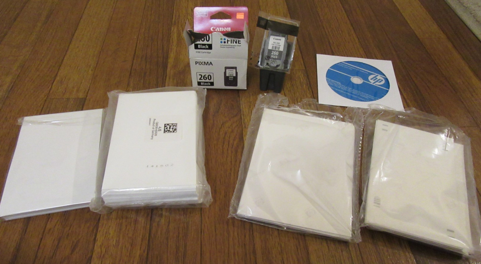 Canon & HP Advanced Photo Paper Lot 4" x 6" & 5" x 7" New & Partial Used Packs