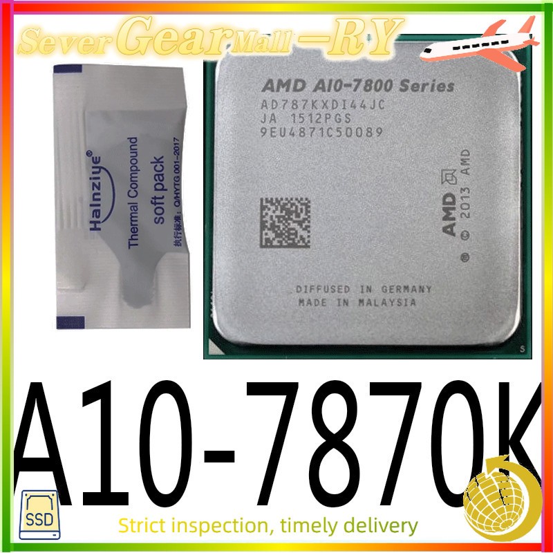 AMD A10-7870K 3.9GHz Socket FM2+ 4-Core 4M Cache 95W APU CPU Processor