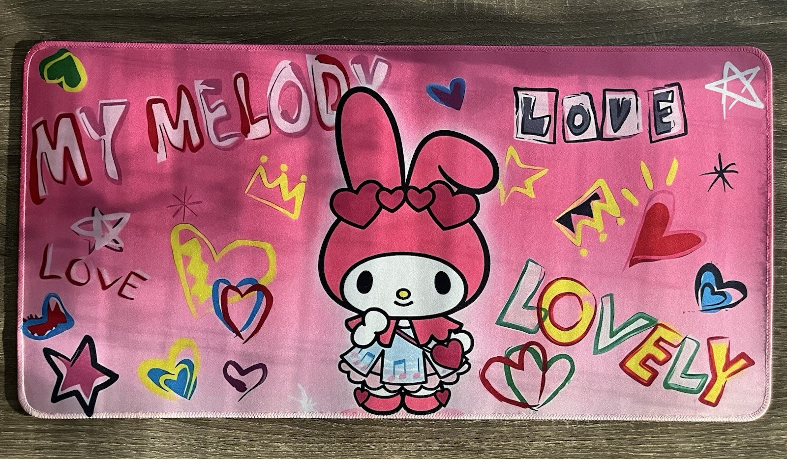 Sanrio My Melody 21.5x11 Inch Computer Desk Mat 
