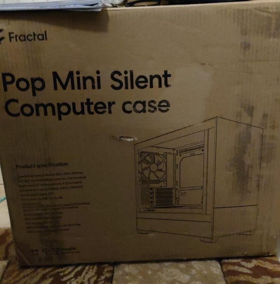 Fractal Design Pop Mini Silent - PC Tower case - FD-C-POS1M-02