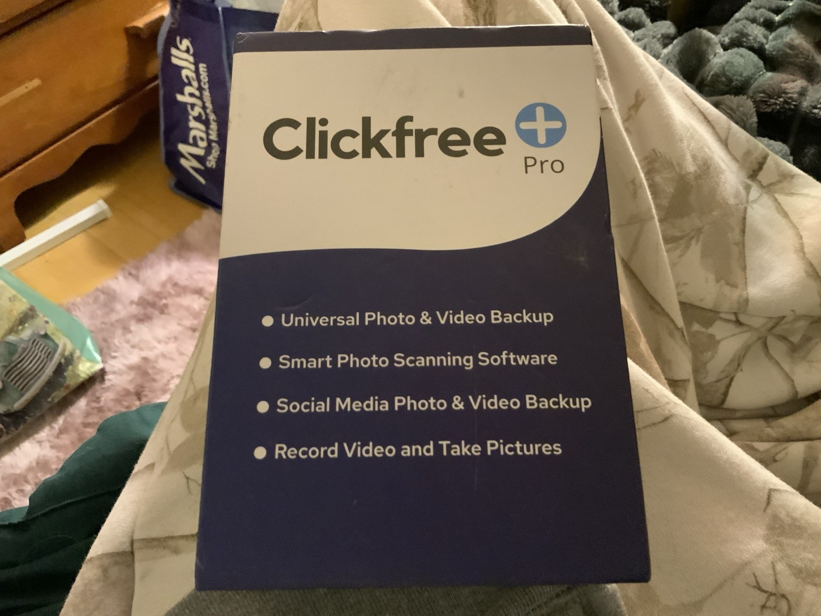 Clickfree Pro Universal Photo Video Backup Flash Drive 4in1 USB Lightning Type-C