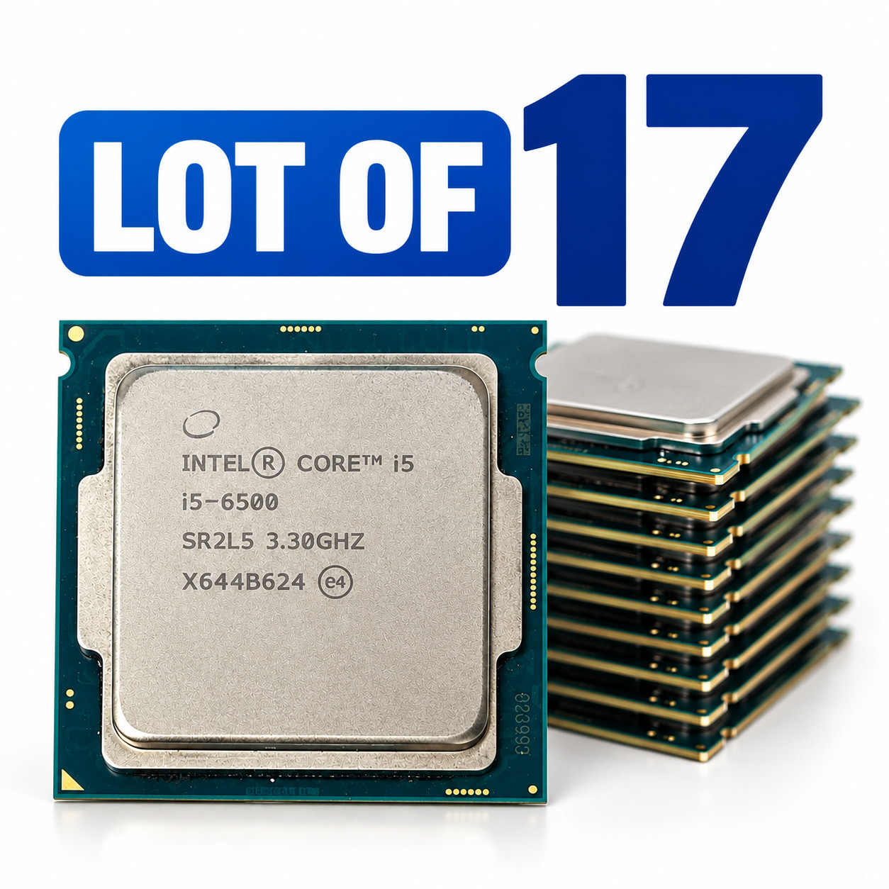 LOT 17 Intel Core i5-6600 3.30GHz Quad-Core LGA1151 CPU Processor SR2BW Tested