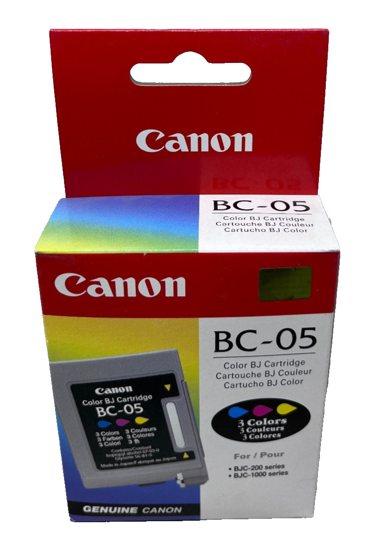 CANON BC-05 0885A002 Original Color Cartridge BJC-210/BJC-240/BJC-250 [A Box]