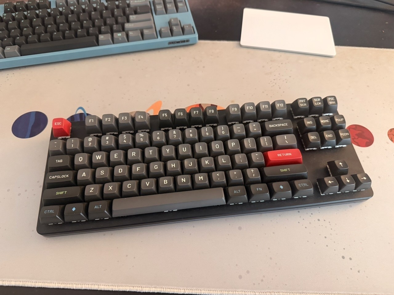 DROP CTRL v1 RGB TKL Mechanical Keyboard - MT3 Susuwatari keycaps - QMK firmware