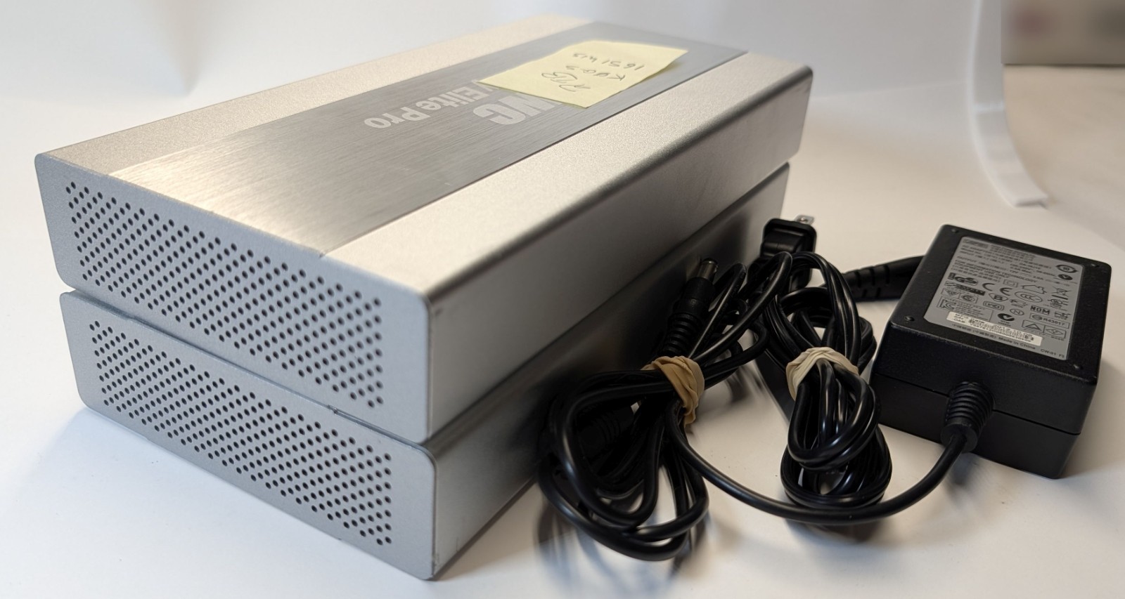 (2) Used OWC Mercury Elite Pro USB3/Firewire 2TB External Hard Drives