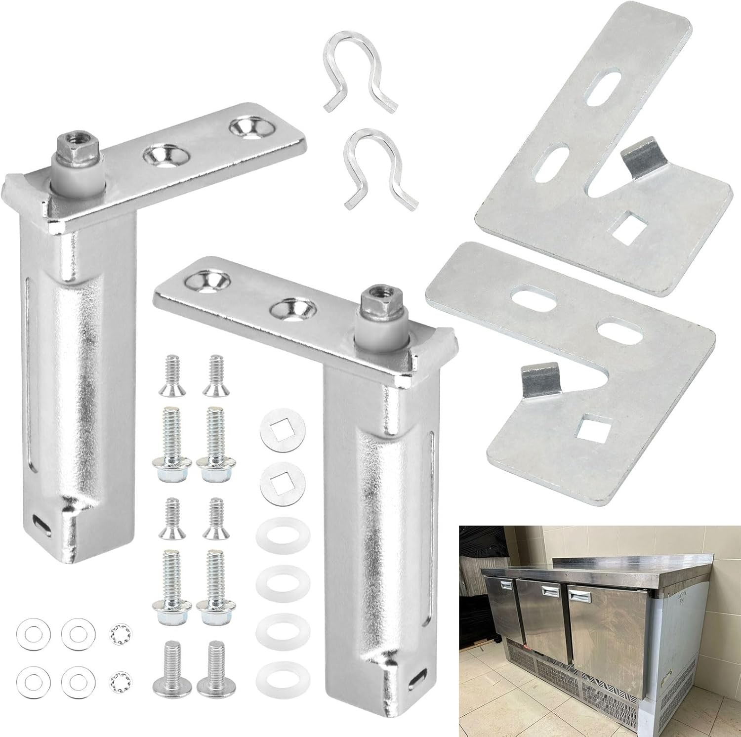 For TRUE LEFT AND RIGHT HINGE KIT REPLACES 870838 AND 870837 FOR TR-UE QA W