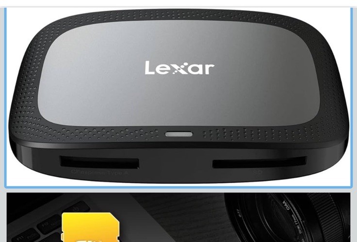 Lexar Professional CFexpress Type A / SD UHS/II USB 3.2 Gen 2 Reader RW530 BNIB