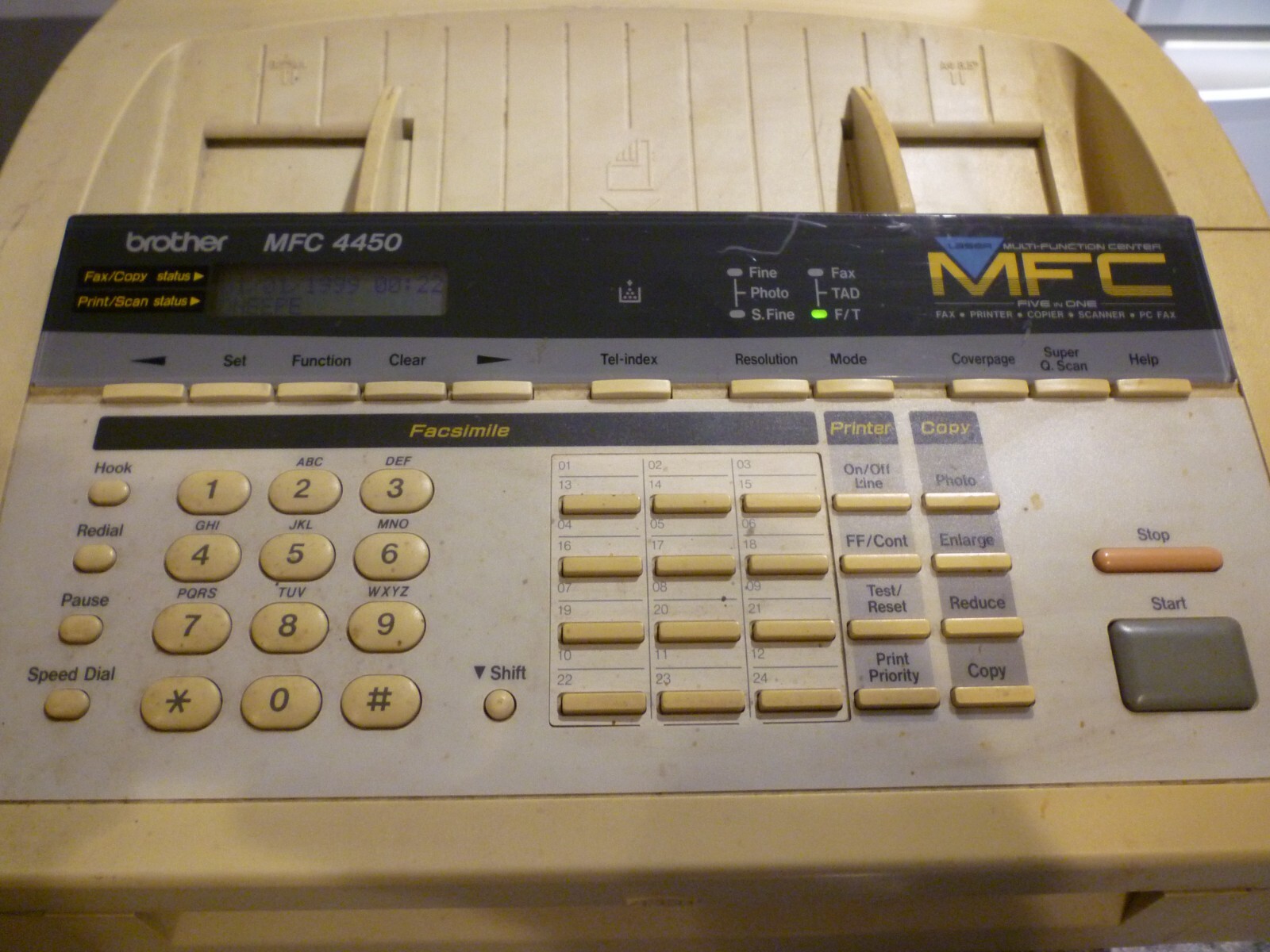 VINTAGE BROTHER MFC-4450 ALL IN ONE