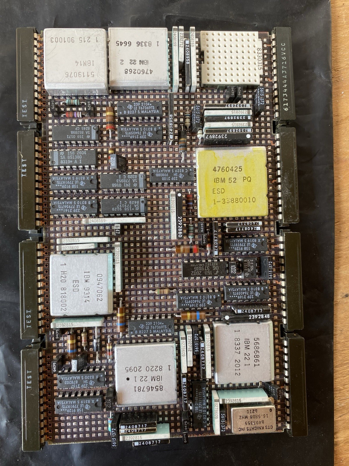 Vintage IBM Computer Logic Circuit Card Hybrid Modules ESD 1970s-80s Untested