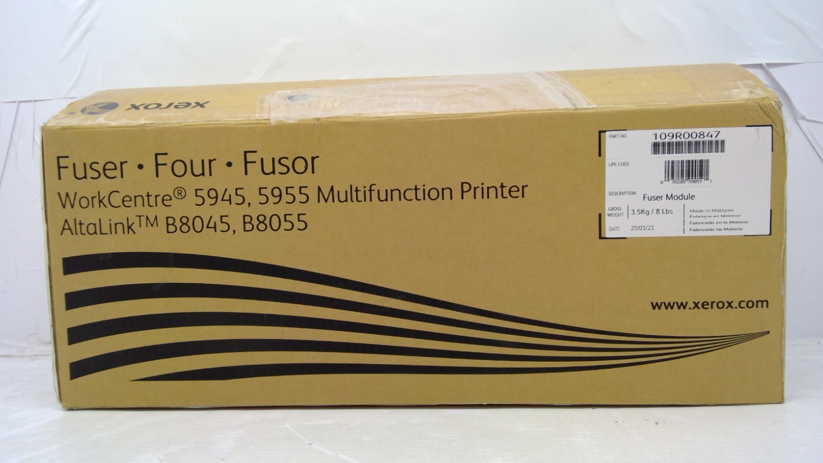 Genuine Xerox Fuser *OPEN BOX* 109R00847/109R847 for WorkCentre 5945/5955