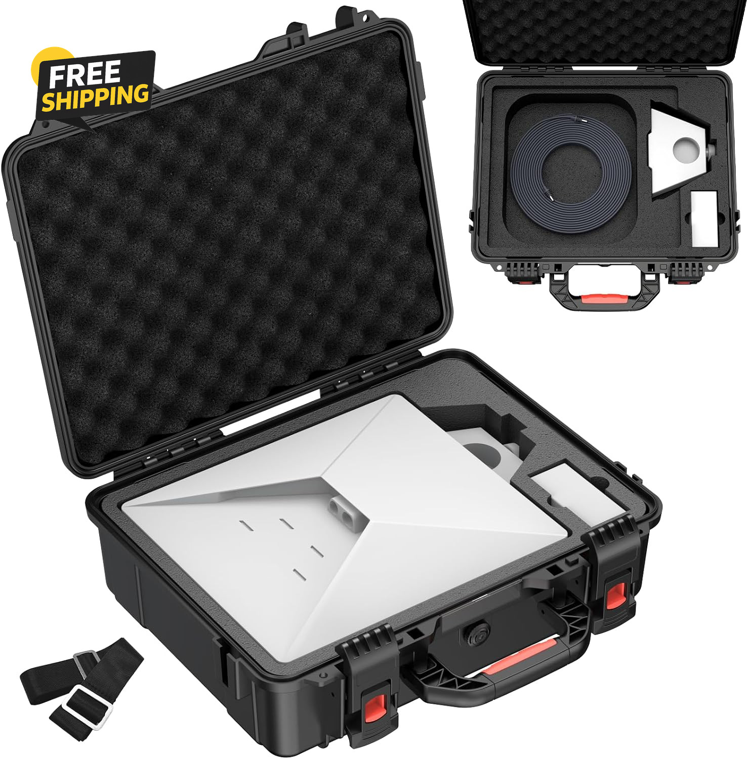 Starlink Mini Hard Case Waterproof Portable Travel Carry Case Foam Storage