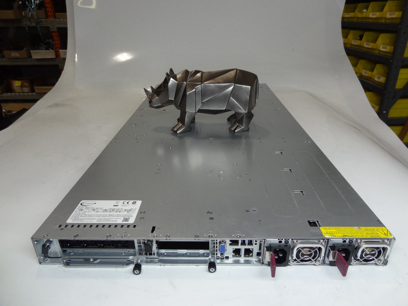 SuperMicro 1029GQ-TNRT 1U GPU Server w/ 2x NVMe Slots, 2x SATA Slots, GPU Cables