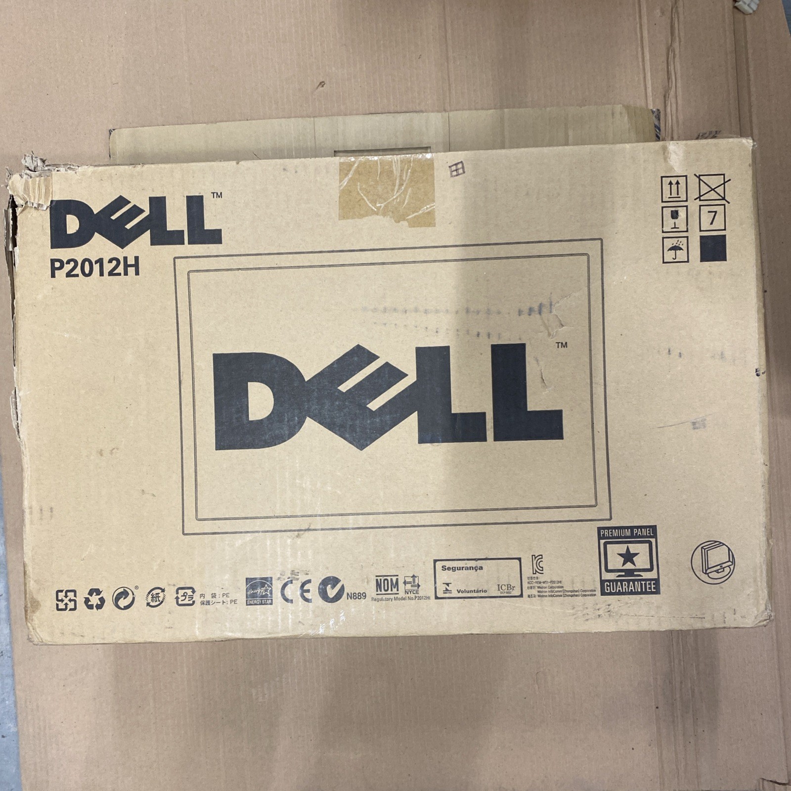 Dell Professional P2012H 20" LCD Widescreen Monitor with LED, In Box