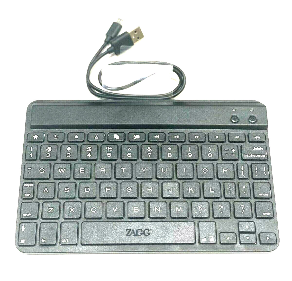 Zagg Universal-iPad/ Tablet/ iPhone/ Samsung Slim Bluetooth PLUG-IN Keyboard