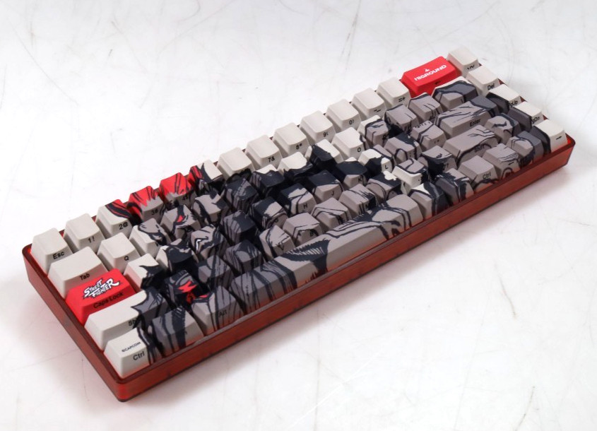 Higround x Street Fighter Basecamp 65% Akuma Mechanical Keyboard