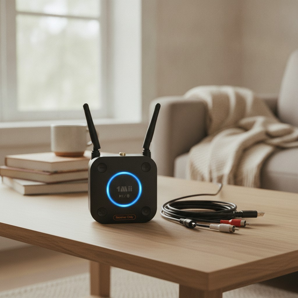 Upgraded] B06Pro Long Range Bluetooth Receiver, HiFi Wireless Audio Adapter, ...