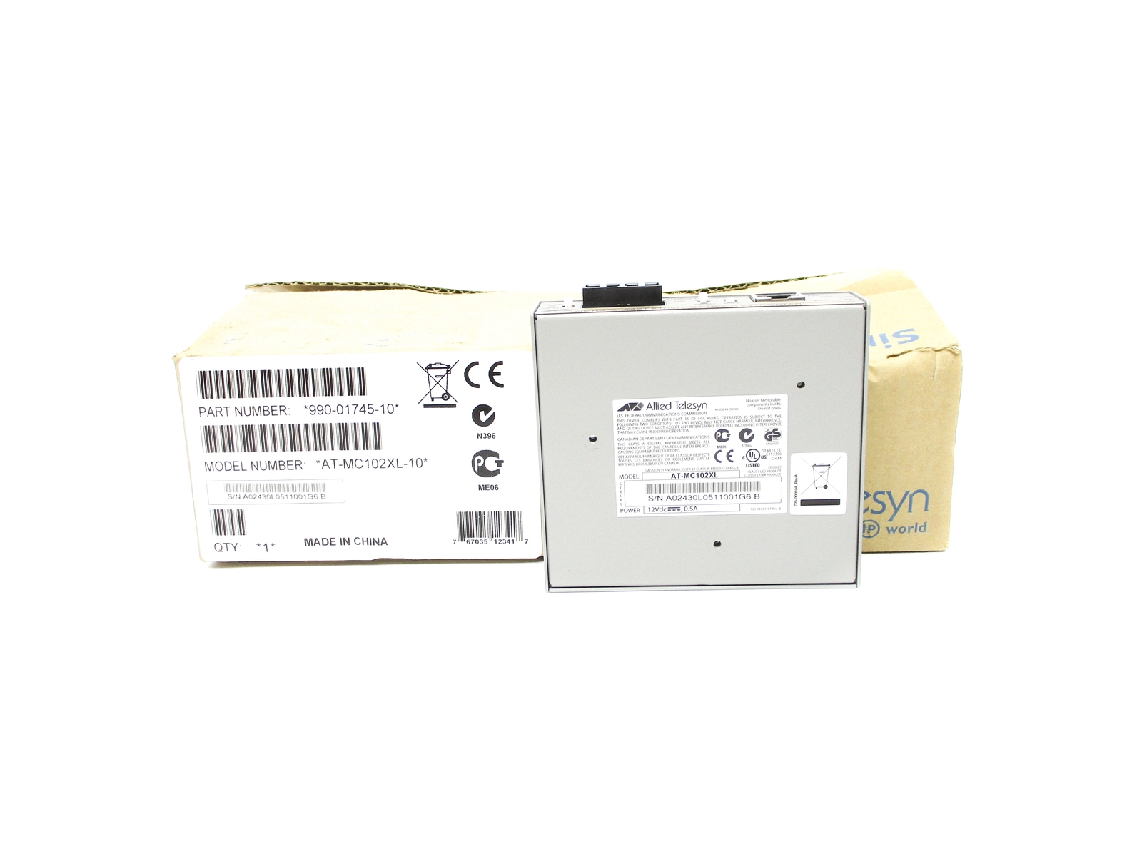 ALLIED TELESIS AT-MC102XL-10 NSMP