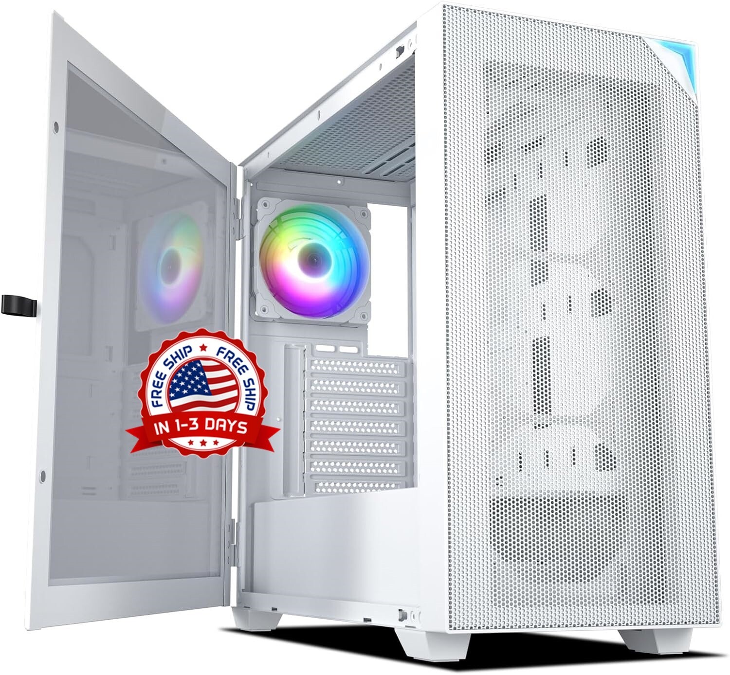 Gabinete Case Cajon Torre Gamer Armar PC Gamer Ventilador Preinstalado Calidad