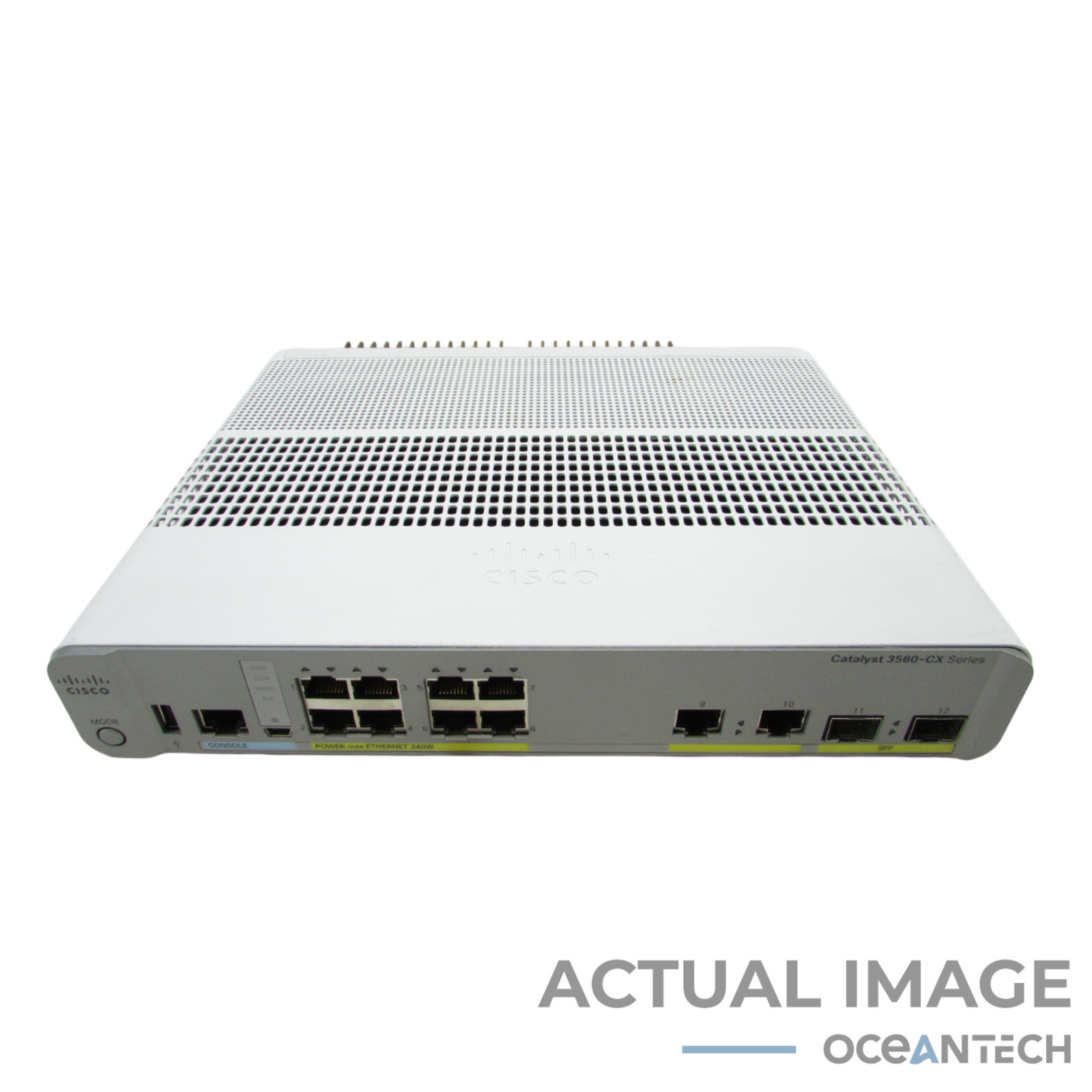 Cisco Catalyst 3560-CX Series WS-C3560CG-8PC-S V03 8GE PoE+ Switch