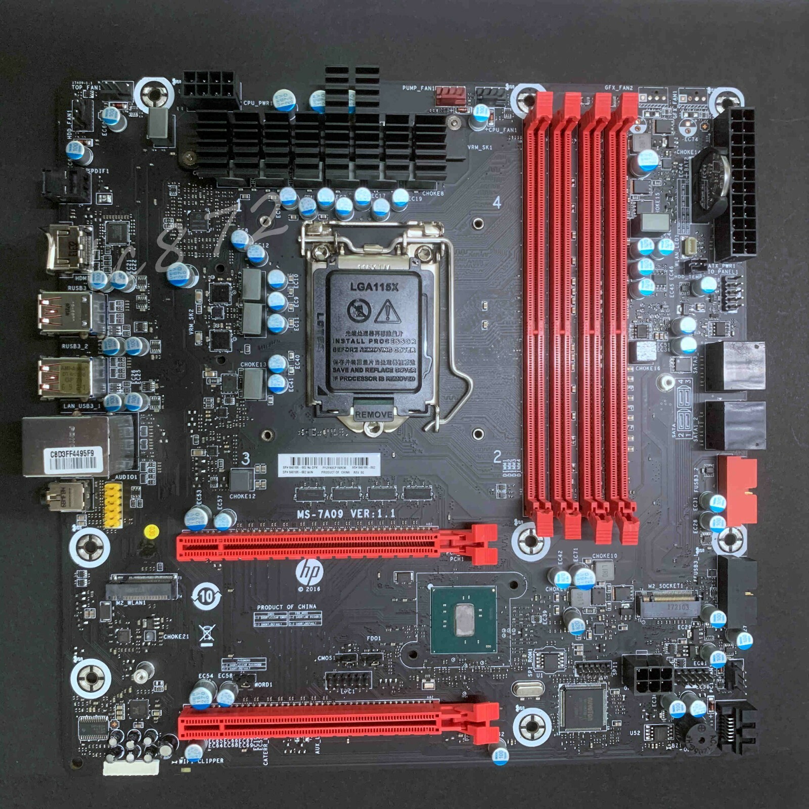 for HP Omen X 900-080na 900-114na 840106-002 Motherboard MS-7A09 Motherboard