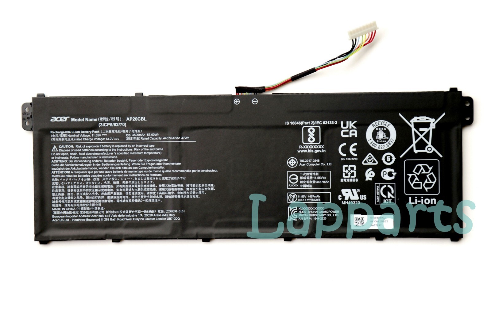 New Original AP20CBL OEM Battery for Acer Chromebook 512 C852 514 CB514 CB315